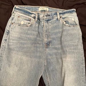 Abercrombie & Fitch 90s Straight Ultra High Rise Jeans size 32/14R
